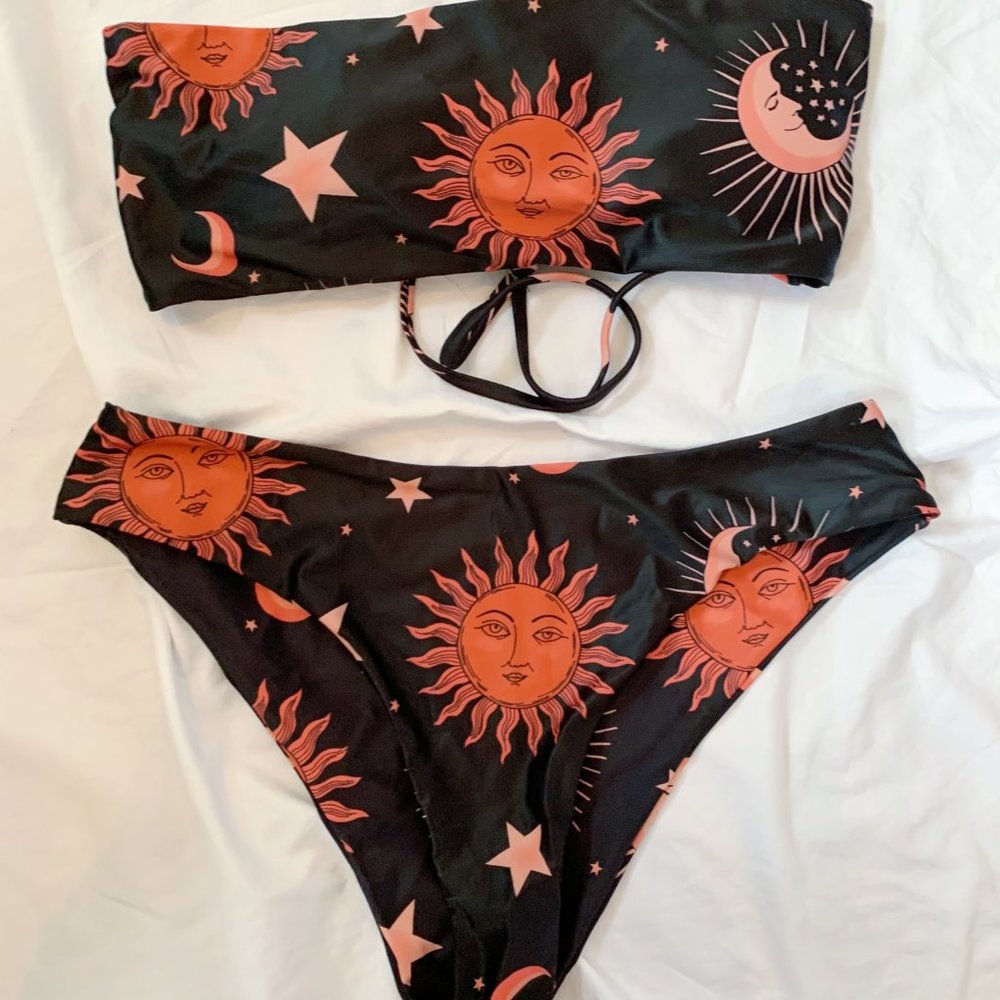 Sun and Moon Bandeau Bikini